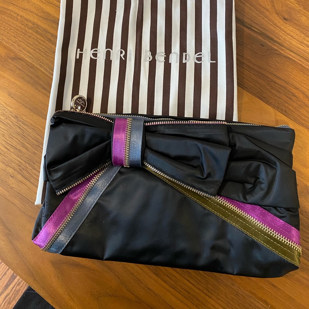 Henri Bendel Bow Clutch